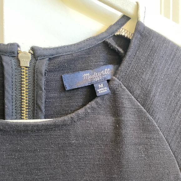 Madewell Black Mini Dress - Picture 2 of 4